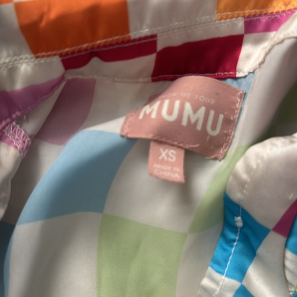 Colorful Checkered Pajama Set - Picture 3 of 6